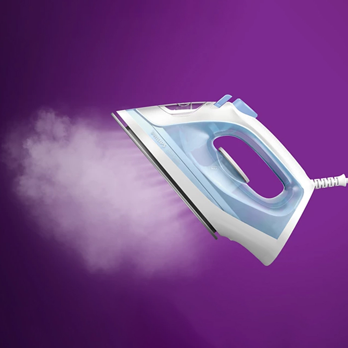 Philips Setrika Uap Steam iron 1000 Series - DST1030/20 | DST 1030/20 Biru