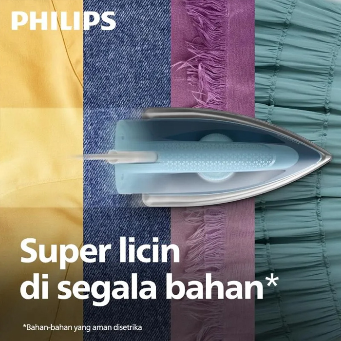 Philips Setrika Kering Dry irons Ceraplus Biru - HD1175/20 | HD 1175/20