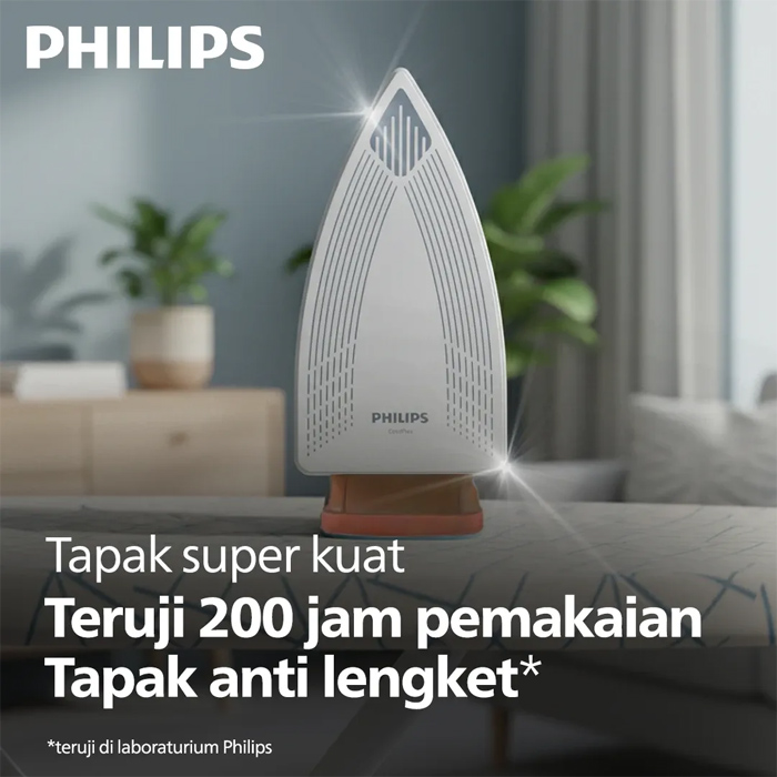 Philips Setrika Kering Dry irons Ceraplus Pink - HD1175/40 | HD 1175/40