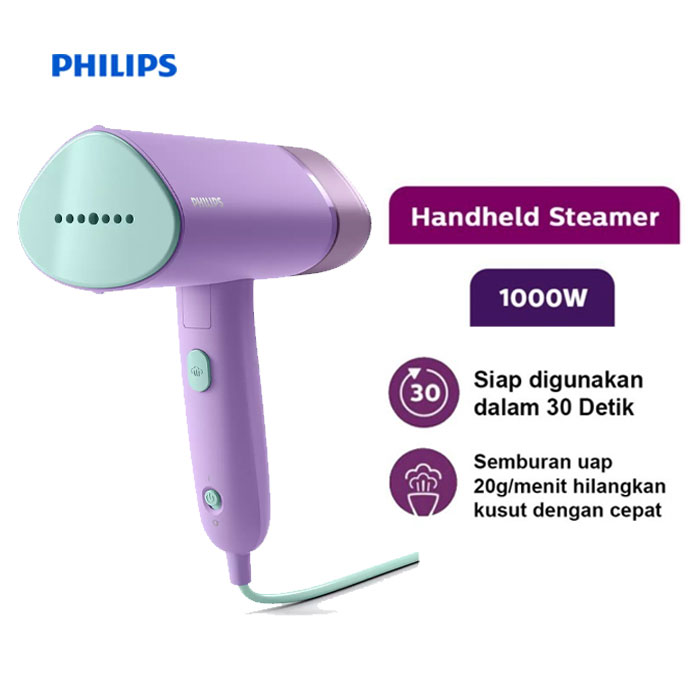 Philips Handheld Steamer - STH3010/30 Ungu