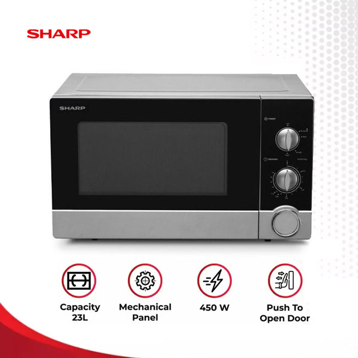 SHARP Straight Microwave - R21D0(S)IN