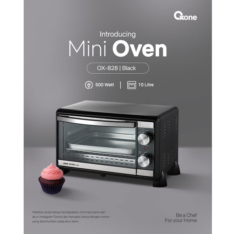 Oxone Oven Toaster 2in1 10 L - OX-828 | OX828 Hitam